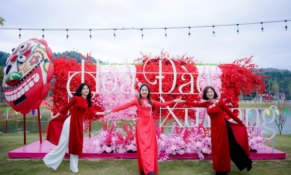 Khai mạc Lễ Hội Hoa Đào Xứ Lạng lớn nhất miền Bắc dịp Tết Nguyên Đán