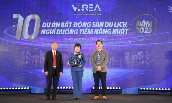 Geleximco giành 'cú đúp' giải thưởng Thương hiệu bất động sản dẫn đầu năm 2022