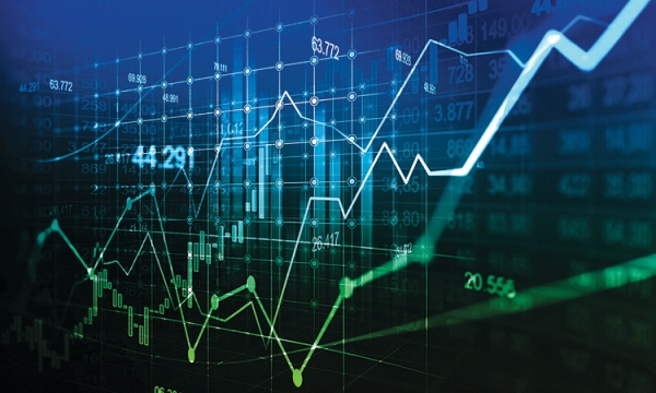 Tiền vào chứng khoán nhỏ giọt, Vn-Index tăng nhờ bluechips