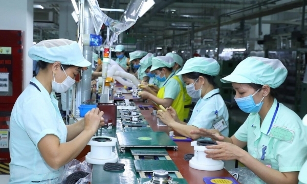 Tổng vốn đầu tư nước ngoài đăng ký vào Việt Nam đạt gần 9 tỷ USD
