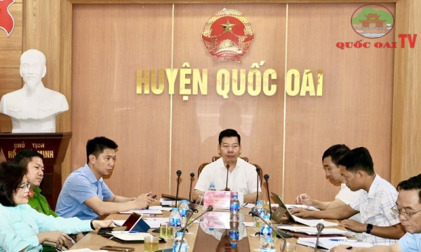 Quốc Oai (Hà Nội): Quyết liệt kiểm tra giám sát và xử lý vi phạm đất đai
