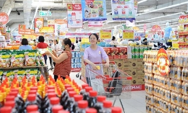 TP HCM: Doanh thu bán lẻ hàng hóa 6 tháng đầu năm tăng 8,4%