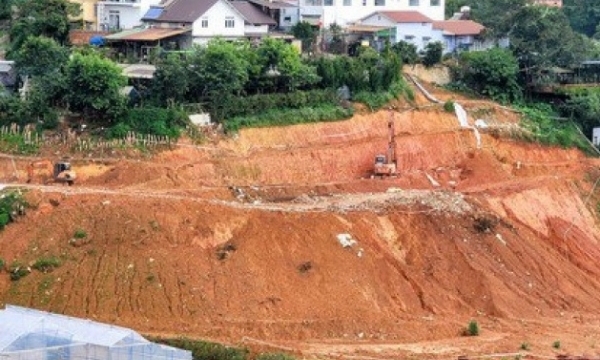 Tin bất động sản ngày 12/8: Yêu cầu dừng thi công tại dự án Thung lũng hoa Đà Lạt