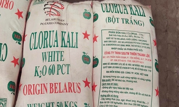 Giá phân bón hôm nay 16/8: Kali Belarus nhu cầu chậm