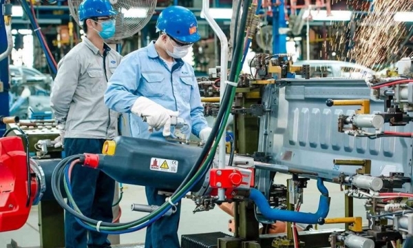 Sản xuất công nghiệp tiếp tục chuyển biến tích cực