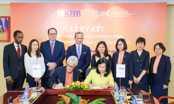 SHB tham gia Chương trình Tài trợ Thương mại Toàn cầu của IFC với hạn mức 75 triệu USD