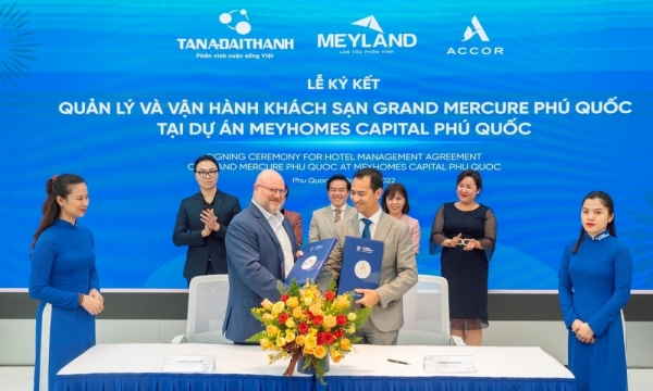 Tân Á Đại Thành hợp tác với Accor vận hành khách sạn tại dự án Meyhomes Capital Phú Quốc