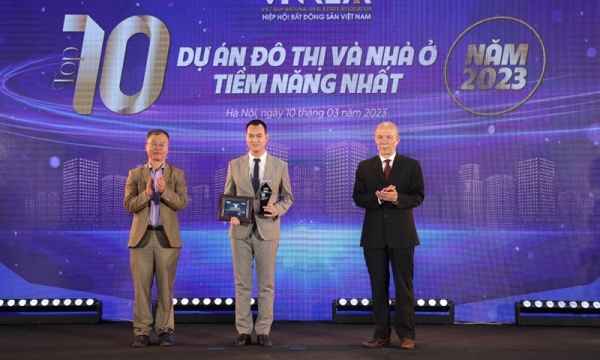 Tân Á Đại Thành - Meyland giành 3 giải thưởng thương hiệu bất động sản dẫn đầu