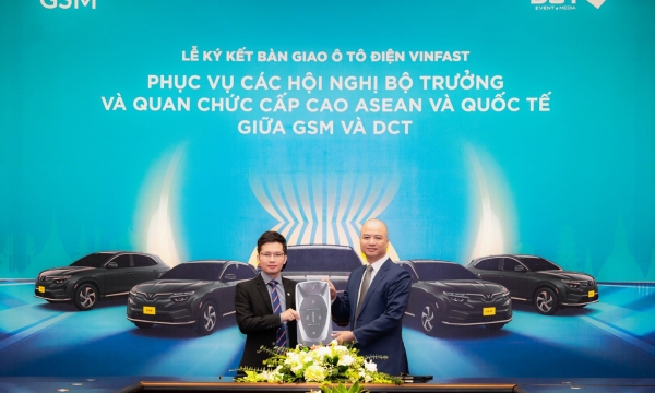 GSM cung cấp ô tô điện Vinfast cho hội nghị bộ trưởng ASEAN về quản lý thiên tai