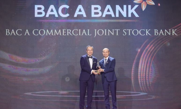 BAC A BANK giành giải 'Doanh nghiệp xuất sắc châu Á'