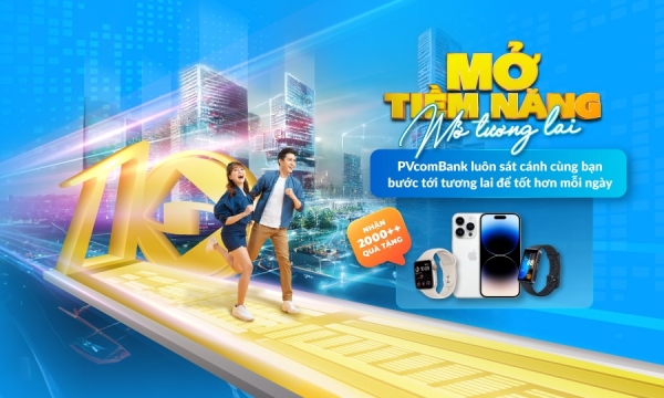 Cơ hội “rinh” iPhone xịn với thử thách “đi bộ” trên PV Mobile Banking