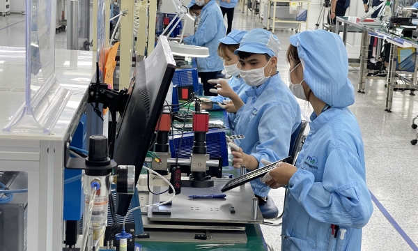 Sản xuất công nghiệp Việt Nam tăng tháng thứ 4 liên tiếp