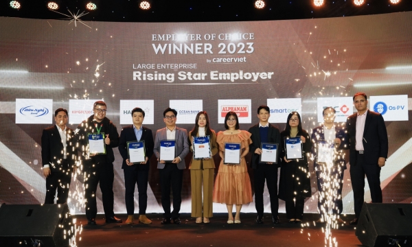 Alphanam Group được bình chọn Nhà tuyển dụng yêu thích 2023