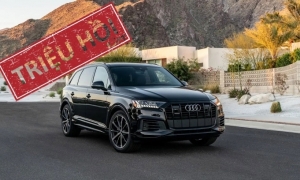 Triệu hồi Audi Q7 trên toàn cầu do lỗi túi khí