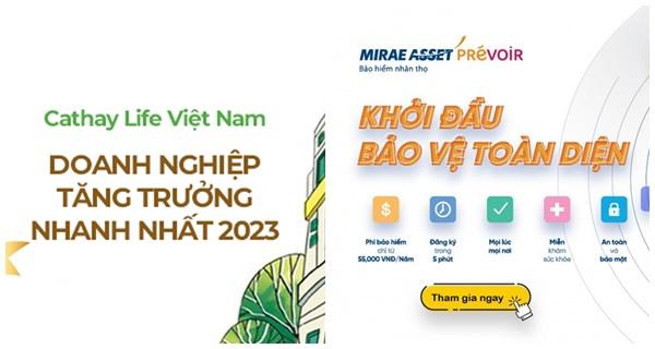 Bảo hiểm nhân thọ Cathay Life Việt Nam và Mirae Asset Prévoir đang là đối tác ngân hàng nào?