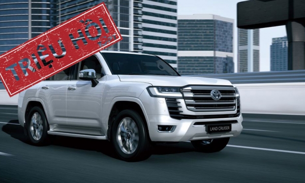 Toyota Việt Nam triệu hồi Land Cruiser 300 và Lexus LX600 do lỗi hộp số