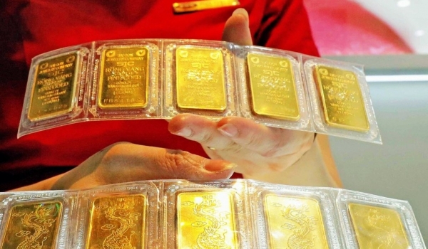 Đấu thầu thành công 8.100 lượng vàng miếng