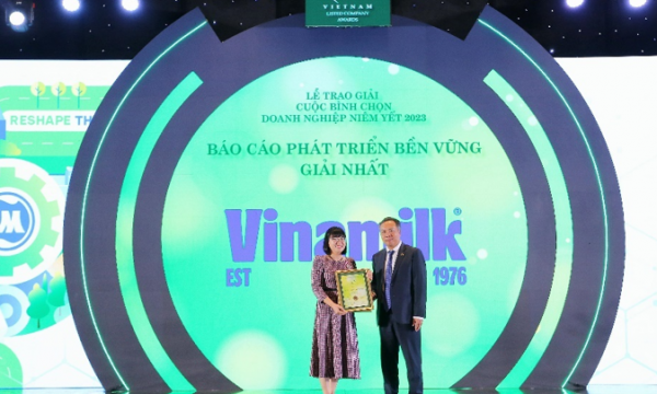 Vinamilk công bố báo cáo phát triển bền vững, chọn chủ đề Net Zero 2050