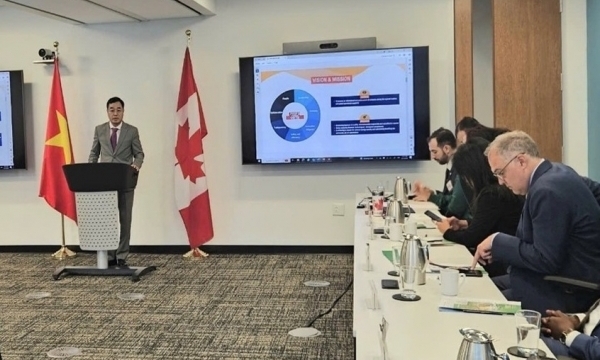 PVEP quảng bá hình ảnh và làm việc với các doanh nghiệp Canada và Hoa Kỳ