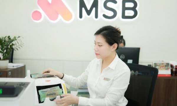 MSB tăng trích lập dự phòng rủi ro, lợi nhuận quý III sụt giảm