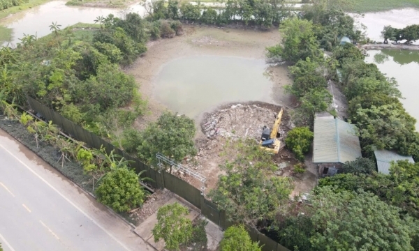 Điểm tin xây dựng - bất động sản ngày 8/11: Hà Nội xử lý nghiêm tình trạng san lấp đất nông nghiệp trái phép