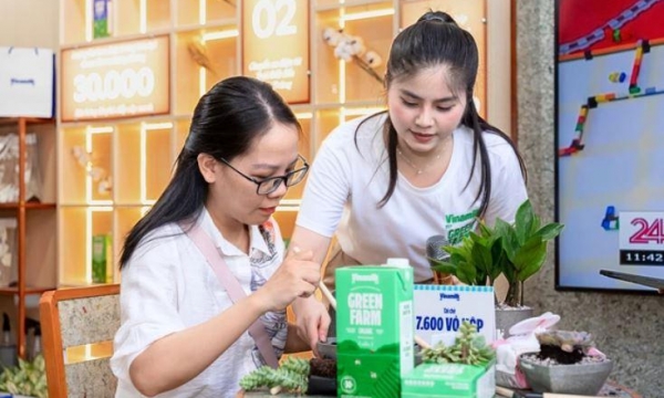 Vinamilk lan tỏa thông điệp về phát triển bền vững đến người tiêu dùng qua từng vỏ hộp sữa