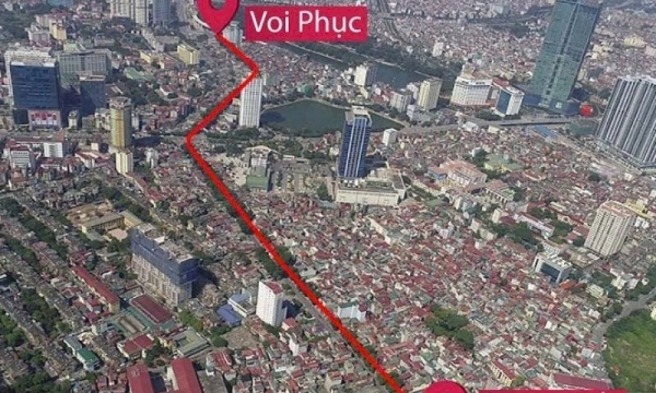 Hà Nội đẩy nhanh tiến độ hoàn thành tuyến đường Vành đai 1 vào năm 2025