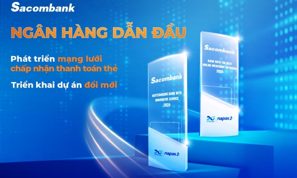 Sacombank nhận 9 giải thưởng từ các tổ chức thẻ