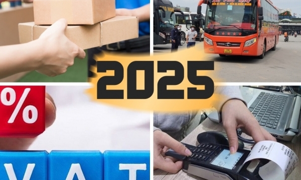 Những chính sách kinh tế nổi bật có hiệu lực từ tháng 1/2025
