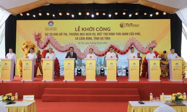 T&T Group khởi công Khu đô thị sinh thái 50 ha tại Hà Tĩnh