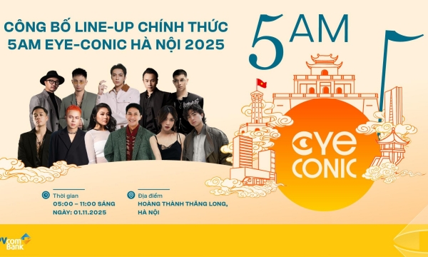 PVcomBank đồng hành cùng 5AM “đánh thức giác quan” giữa lòng di sản