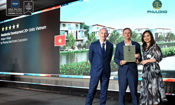 Phú Long khẳng định vị thế trên thị trường quốc tế khi được vinh danh tại Asia Pacific Property Award 2025 – 2026
