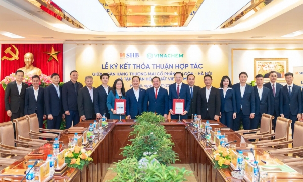 SHB và Tập đoàn Hóa chất Việt Nam ký kết thỏa thuận hợp tác