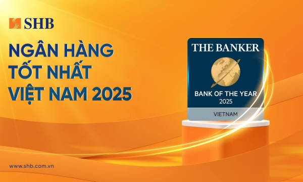 The Banker vinh danh SHB là Ngân hàng của năm 2025