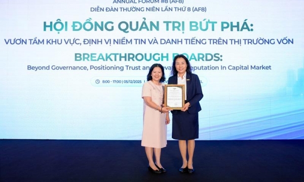 Sacombank vào nhóm hơn 30 doanh nghiệp đạt VNCG50