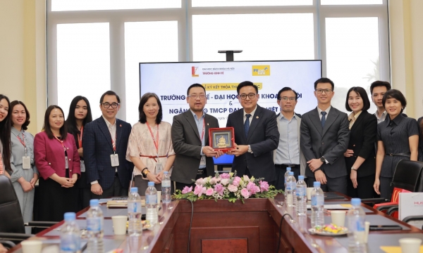 PVcomBank ký kết thỏa thuận hợp tác với Trường Kinh tế - Đại học Bách khoa Hà Nội
