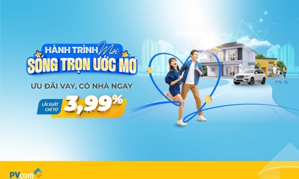 PVcomBank triển khai gói tín dụng ưu đãi, lãi suất dưới 4%/năm