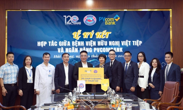 PVcomBank và Bệnh viện Hữu nghị Việt Tiệp ký kết thỏa thuận hợp tác toàn diện