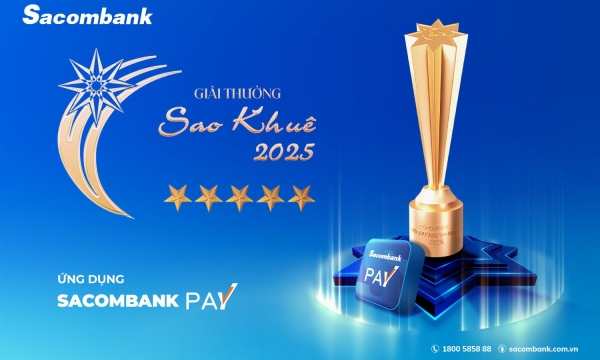5 năm liên tiếp, Sacombank khẳng định vị thế tại Giải thưởng Sao Khuê