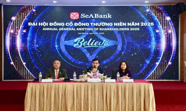 SeABank tổ chức thành công Đại hội Đồng cổ đông thường niên 2025, bầu bổ sung Thành viên độc lập HĐQT người nước ngoài