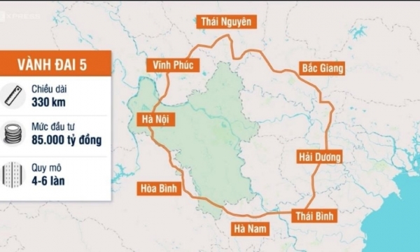 Chi tiết tuyến đường Vành đai 5 Hà Nội chuẩn bị triển khai sẽ đi qua những đâu?