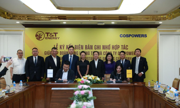 T&T Energy của “Bầu Hiển” được vinh danh Thương hiệu mạnh tăng trưởng xanh 2025