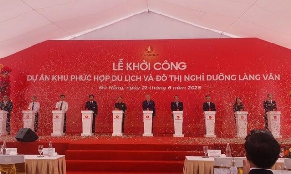 Dự án Làng Vân 45.000 tỷ: Vingroup kích hoạt 'thiên đường nghỉ dưỡng' mới tại Đà Nẵng