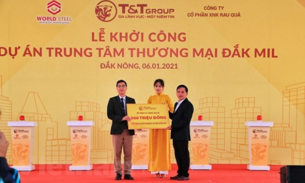 T&T Group khởi công xây trung tâm thương mại hiện đại tại Đắk Nông