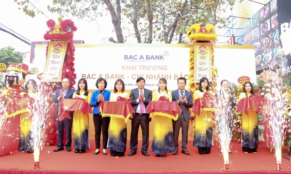 Khai trương chi nhanh mới, Bac A Bank chính thức gia nhập thị trường tài chính Bắc Ninh