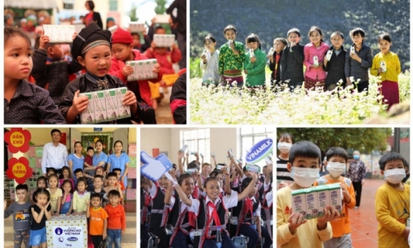 Vinamilk khởi động chương trình ý nghĩa 'Triệu ly sữa yêu thương, triệu nụ cười hạnh phúc'