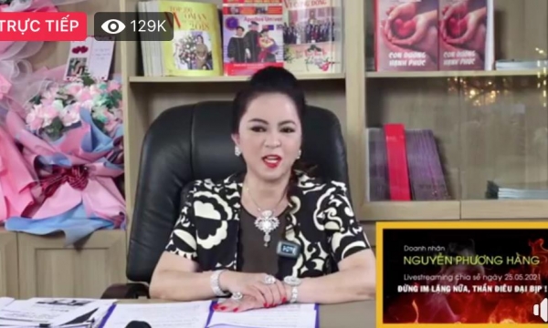 Động thái của ông Huỳnh Uy Dũng khi vợ livestream