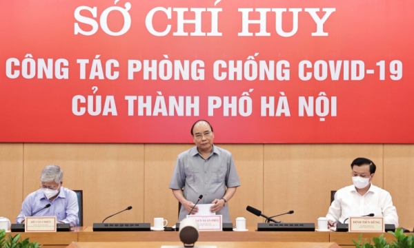 Chủ tịch nước Nguyễn Xuân Phúc: Hà Nội đã phản ứng kịp thời giúp ngăn đại dịch lây lan