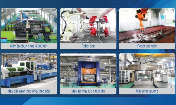 THACO AUTO đẩy mạnh sản xuất và cung ứng linh kiện phụ tùng, cơ khí giữa đại dịch Covid-19