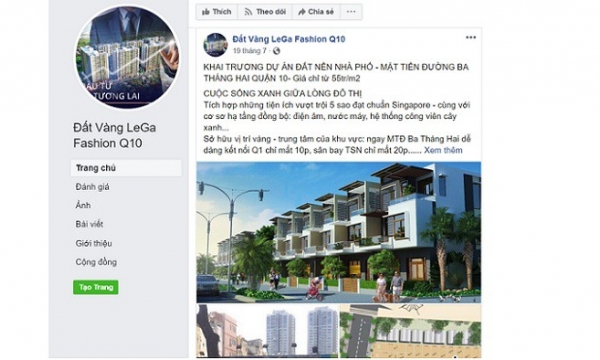 TP. HCM: Khuyến cáo người dân cảnh giác với thông tin rao báo dự án 'ma' tại số 502 đường 3/2